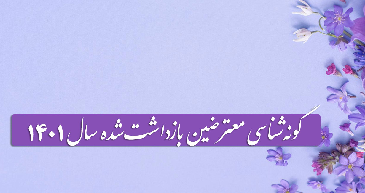 پرونده گونه‌شناسی معترضین بازداشت‌شده سال 1401